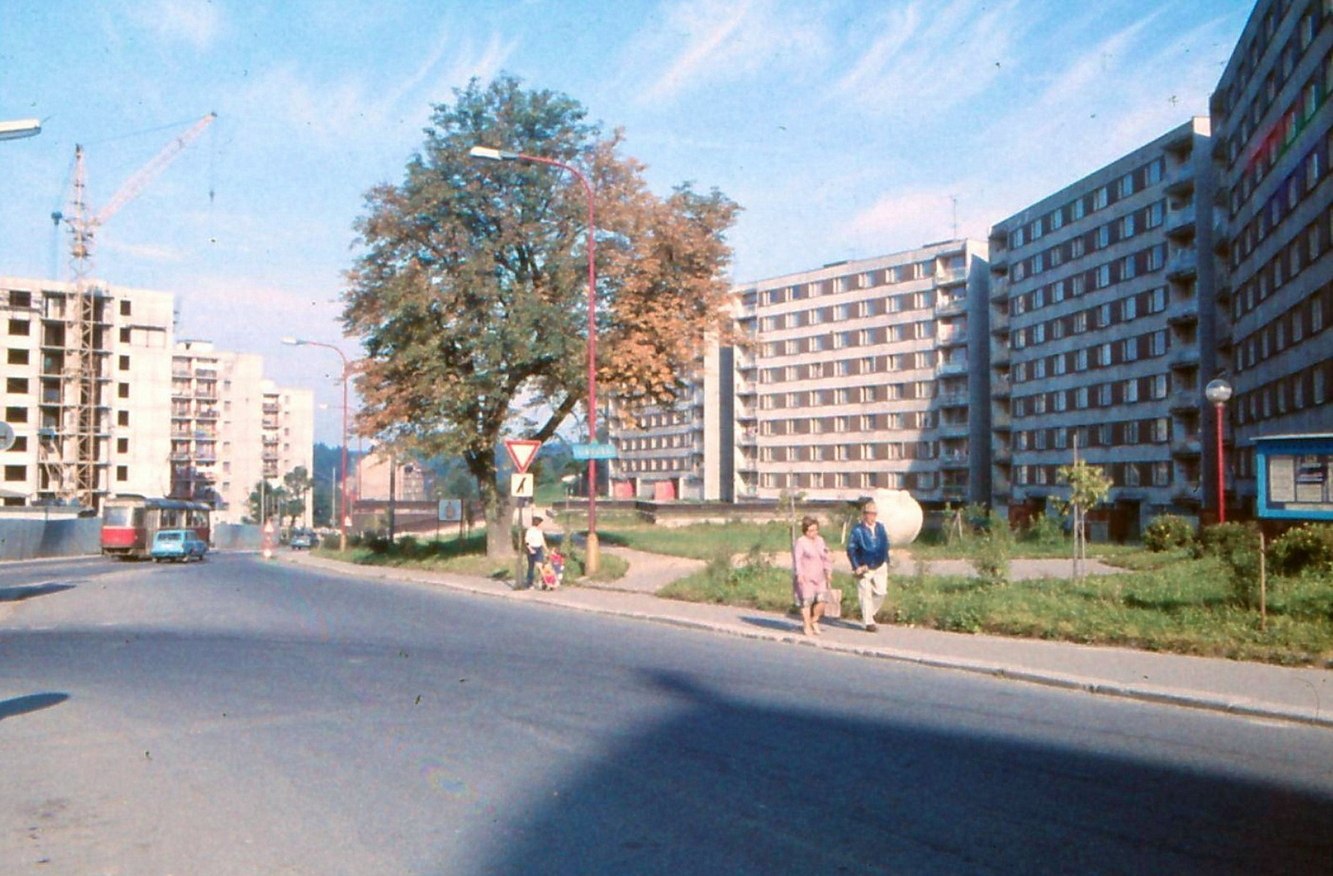 Liberecká ulice (archiv J.Peterka)