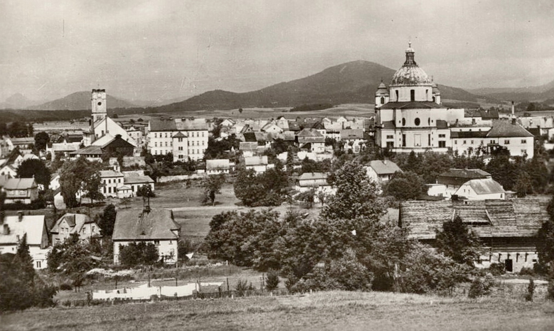 Jablonné v Podještědí 1951 (archiv J.Peterka)