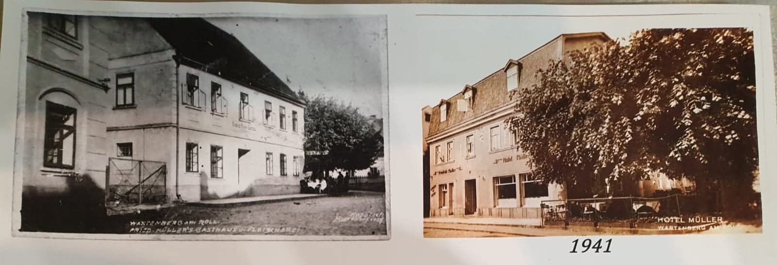 Dnes je to U krále Jiřího rok 1941 (archiv Zdeněk Kresač)