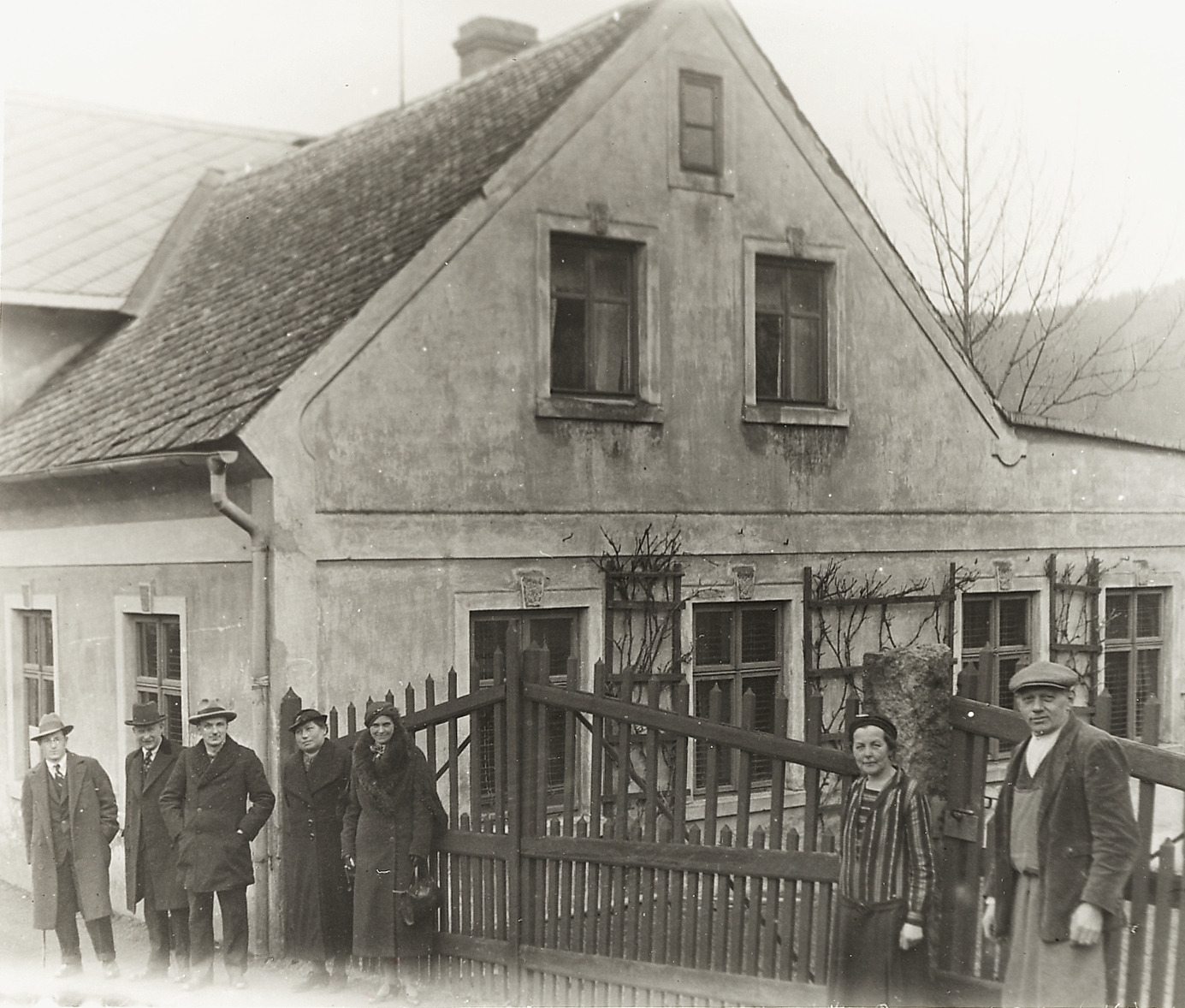 Andělská Hora -dům č.p.25 -1935 (archiv J.Peterka)