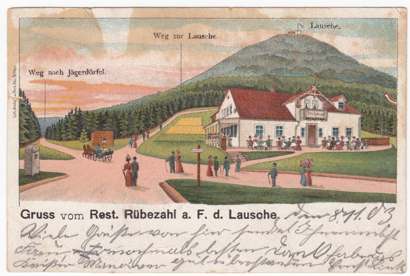 Nová pohlednice ve sbírce. (archiv Jaroslav Beneš) " Wache ". ❤