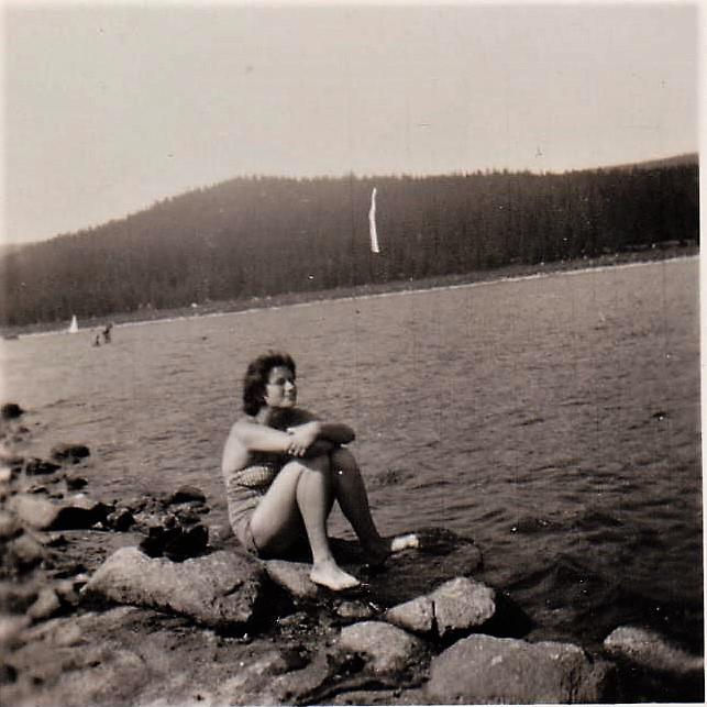 Pohoda na Souši... V roce 1961 (archiv Bohunka Hladíková)