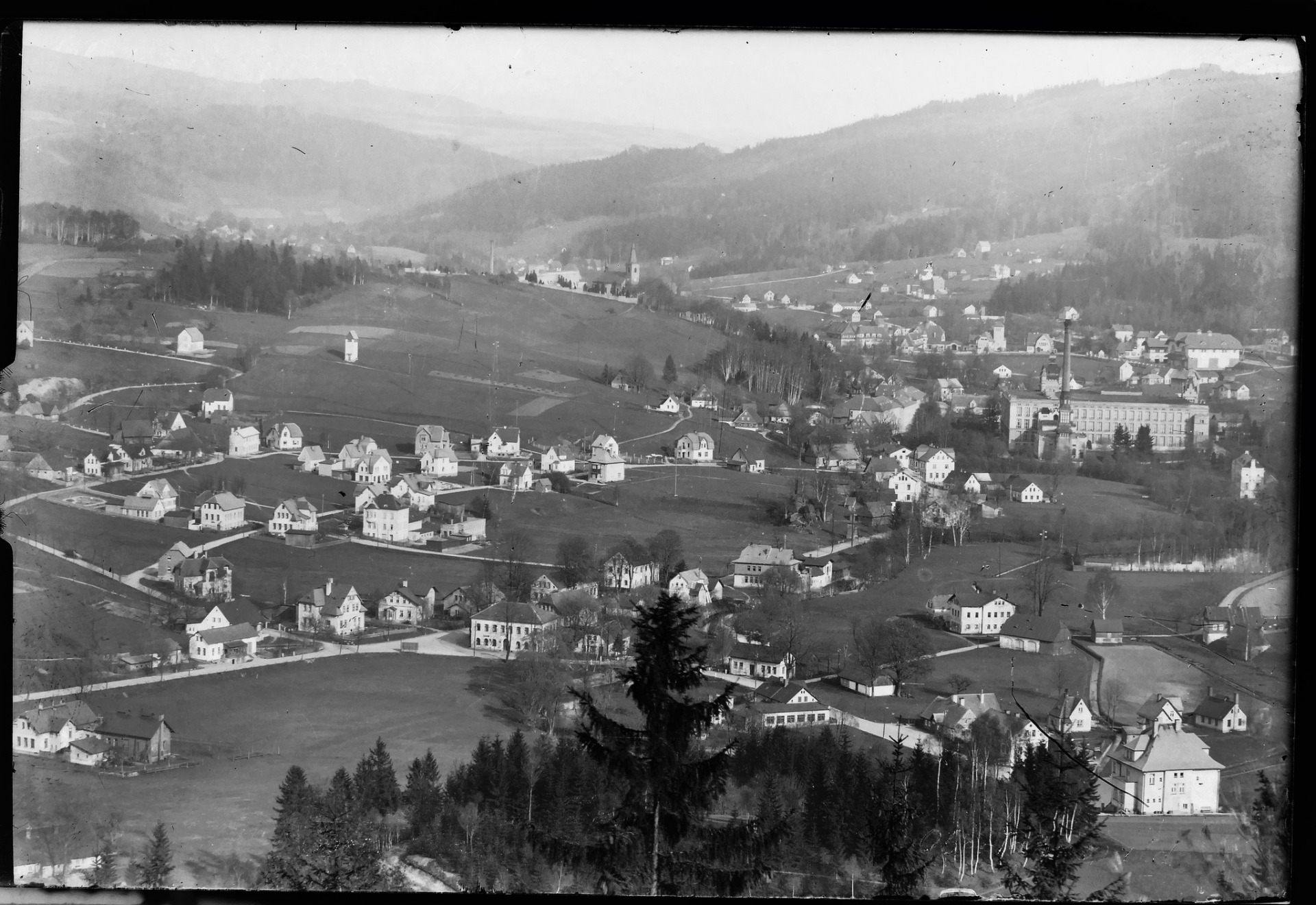 Horní Tanvald 1929 (Ober Tannenwald) (archiv Michal Zelenka)