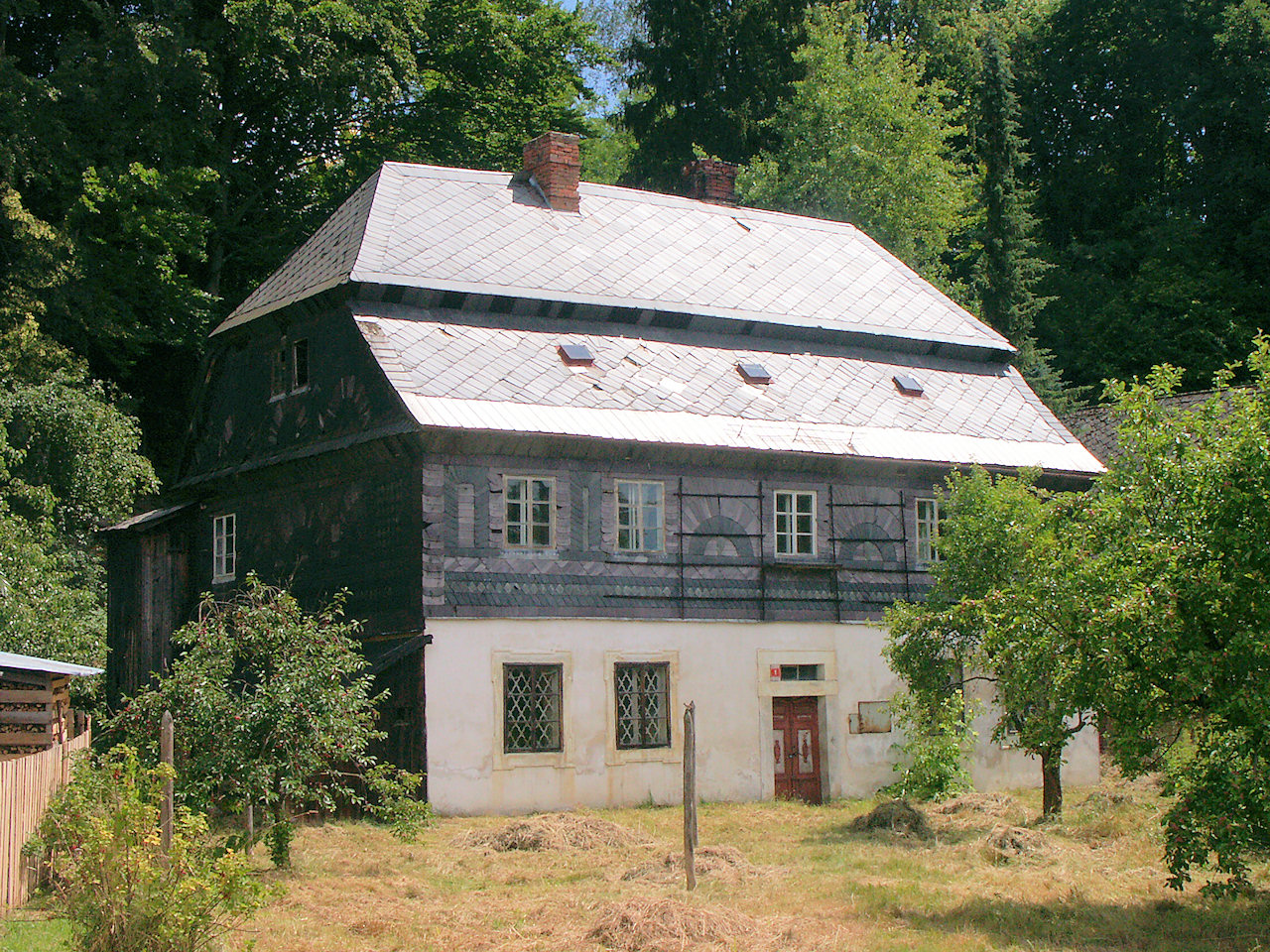 Velenice Bývalá fara č.p.1. Foto: Jiří Kühn.