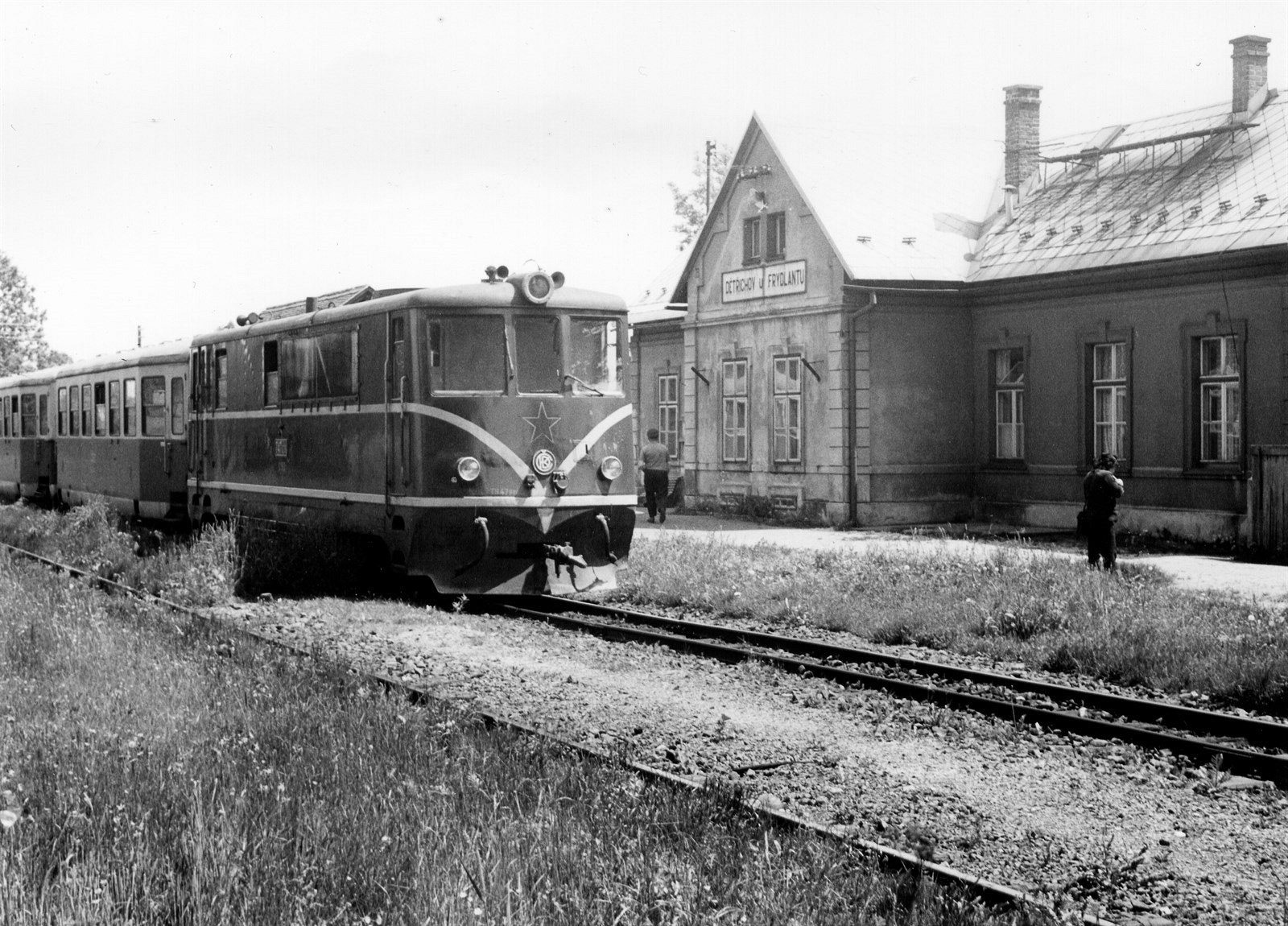Dětřichov u Frýdlantu, nedatovaný snímek. (Foto: sbírka FOD)