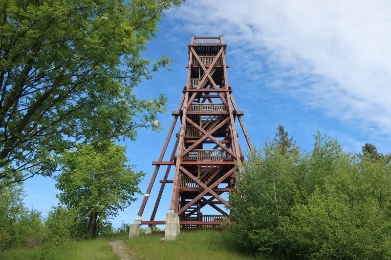 Rozhledna Holčovice-replika Fritschovy stavby Autor: B. Stejskalová 05/2025
