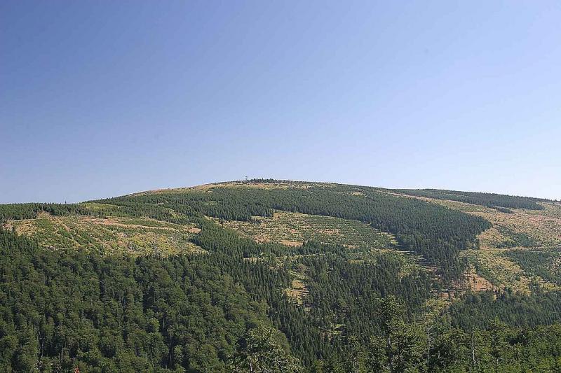 Pohled na Smrk z Paličníku (Autor: CC BY 2.5 07/2006 Prazak)