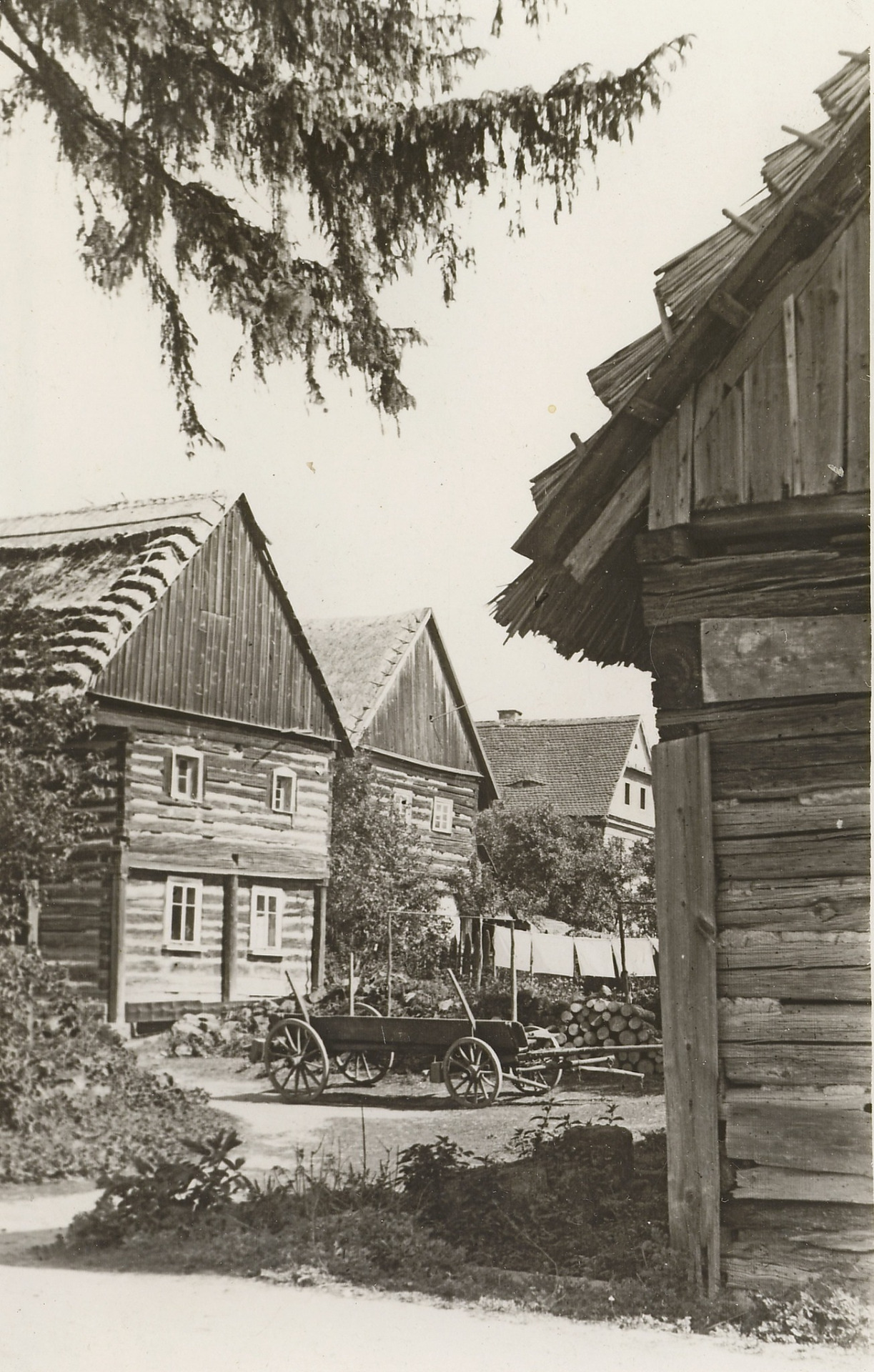 Holany u České Lípy v roce 1935 (archiv J.Peterka)