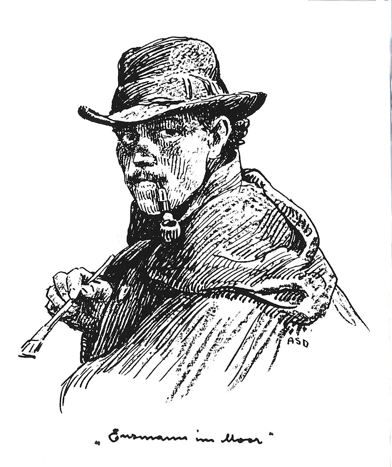 portrét malíře Eduarda Enzmanna od Adolfa Schnabela