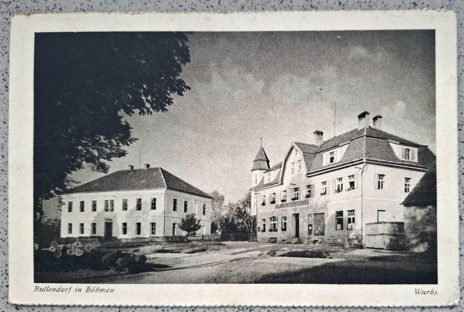 😀Bullendorf in Böhmen.Bulovka od Gottfrieda Wurbse. (archiv Václav Honzejk)