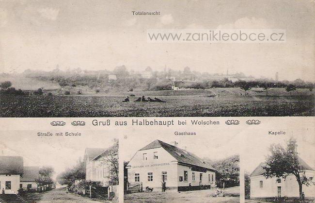  Ulice, hostinec, kaple Ulice, hostinec "Morgensohne", kaple  Datum: 1906