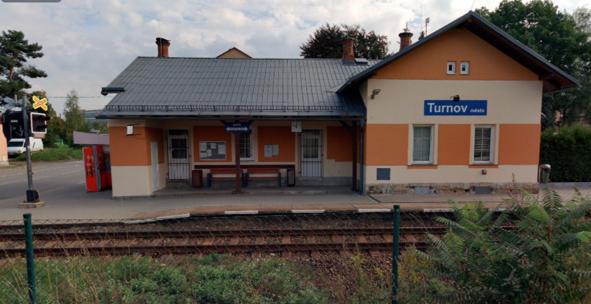 následující stanice na trati směr Jičín (zdroj: Mapy.cz)