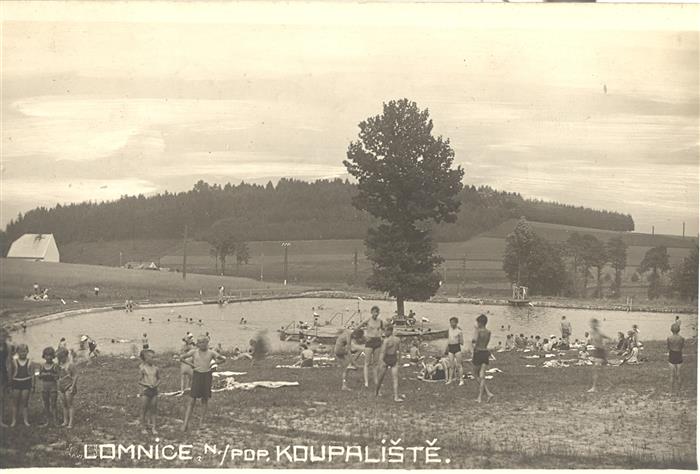Koupaliště po svém otevření