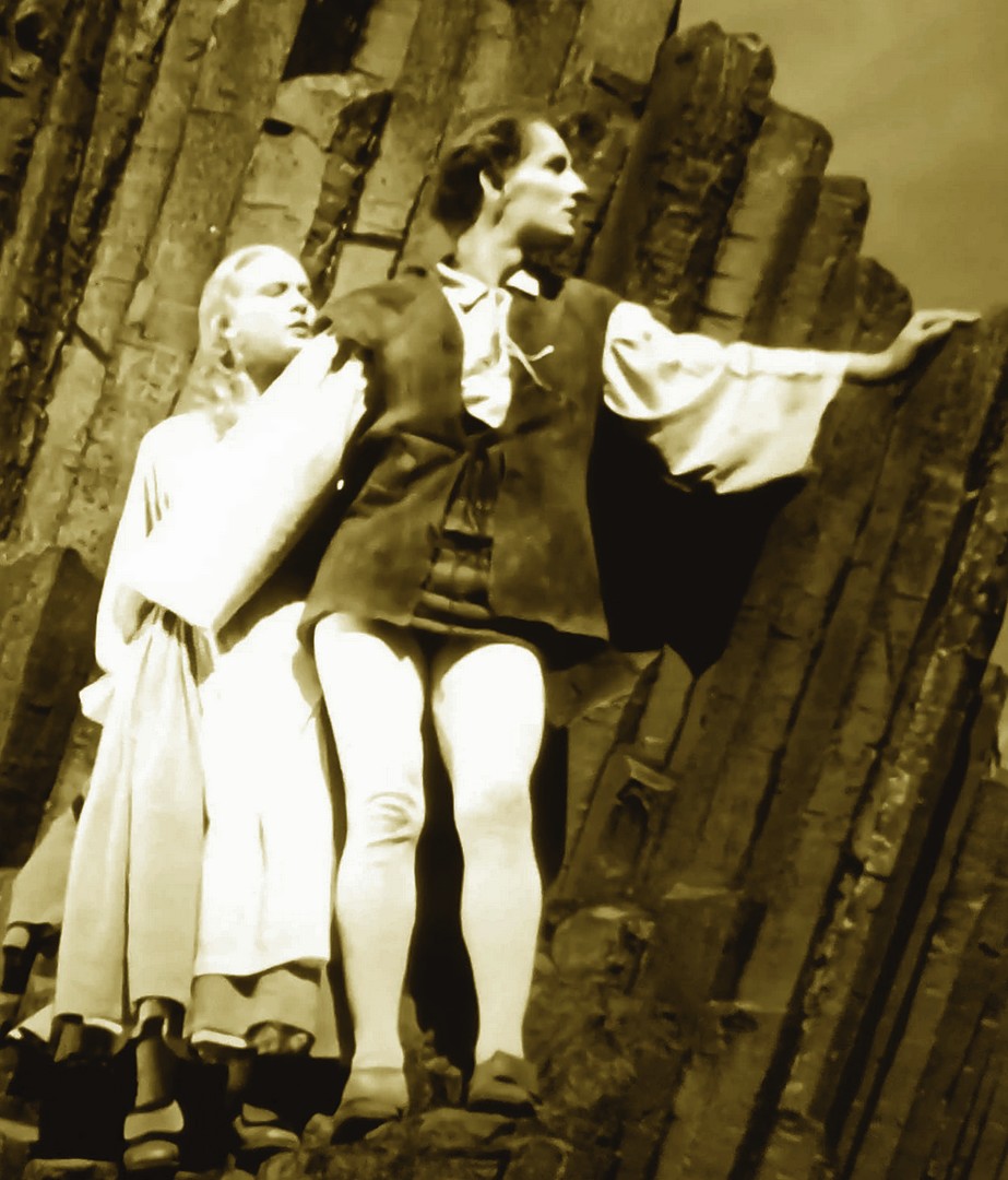 Alena Vránová a Vladimír Ráž v pohádce Pyšná Princezna