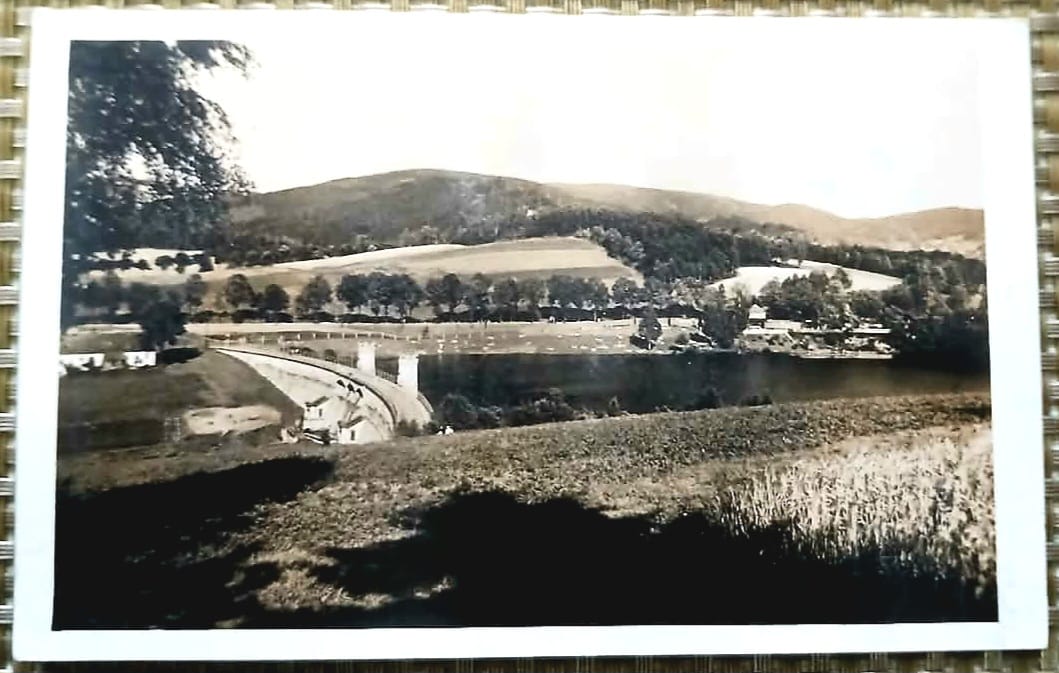 Voigtsbach.Fojtka.Pohled na přehradu.Foto Wurbs (archiv V. Honzejk)