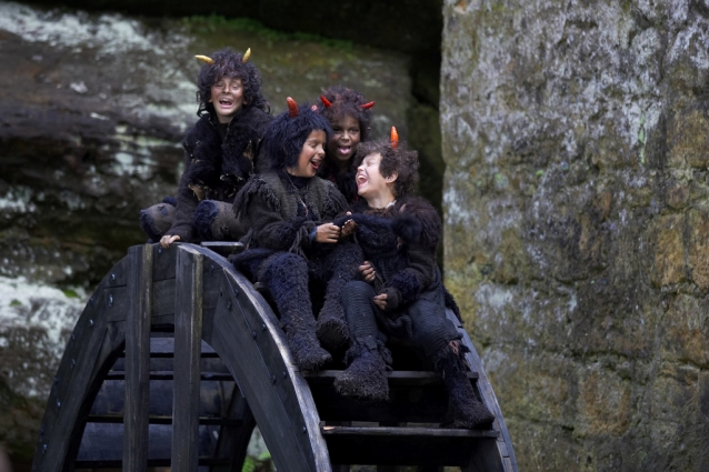  Čertíci propadlíci v Dolském mlýně. Autor snímku Miloslav Šmídmajer 