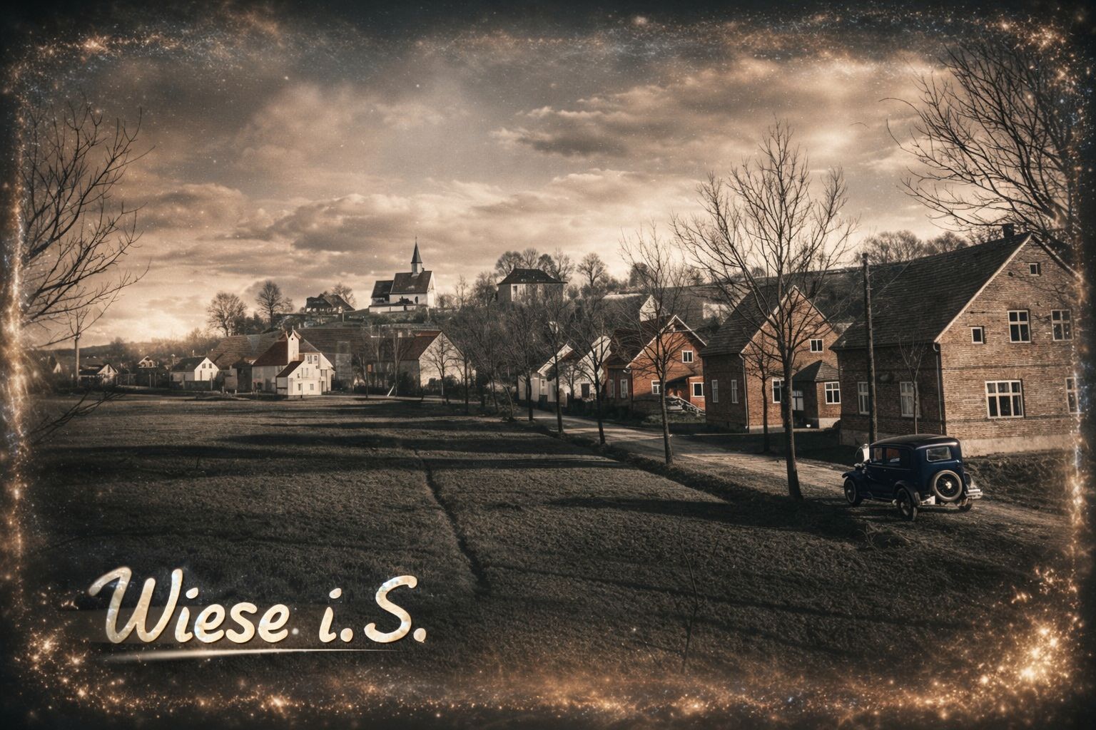 Ves v roce 1943. (zdroj: Obec Černousy)