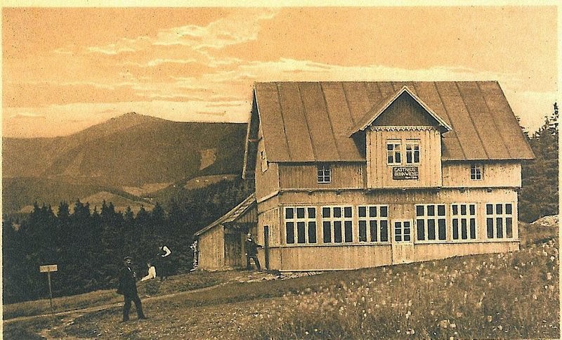 Bohnwiesbaude (Bobí bouda) z roku 1923