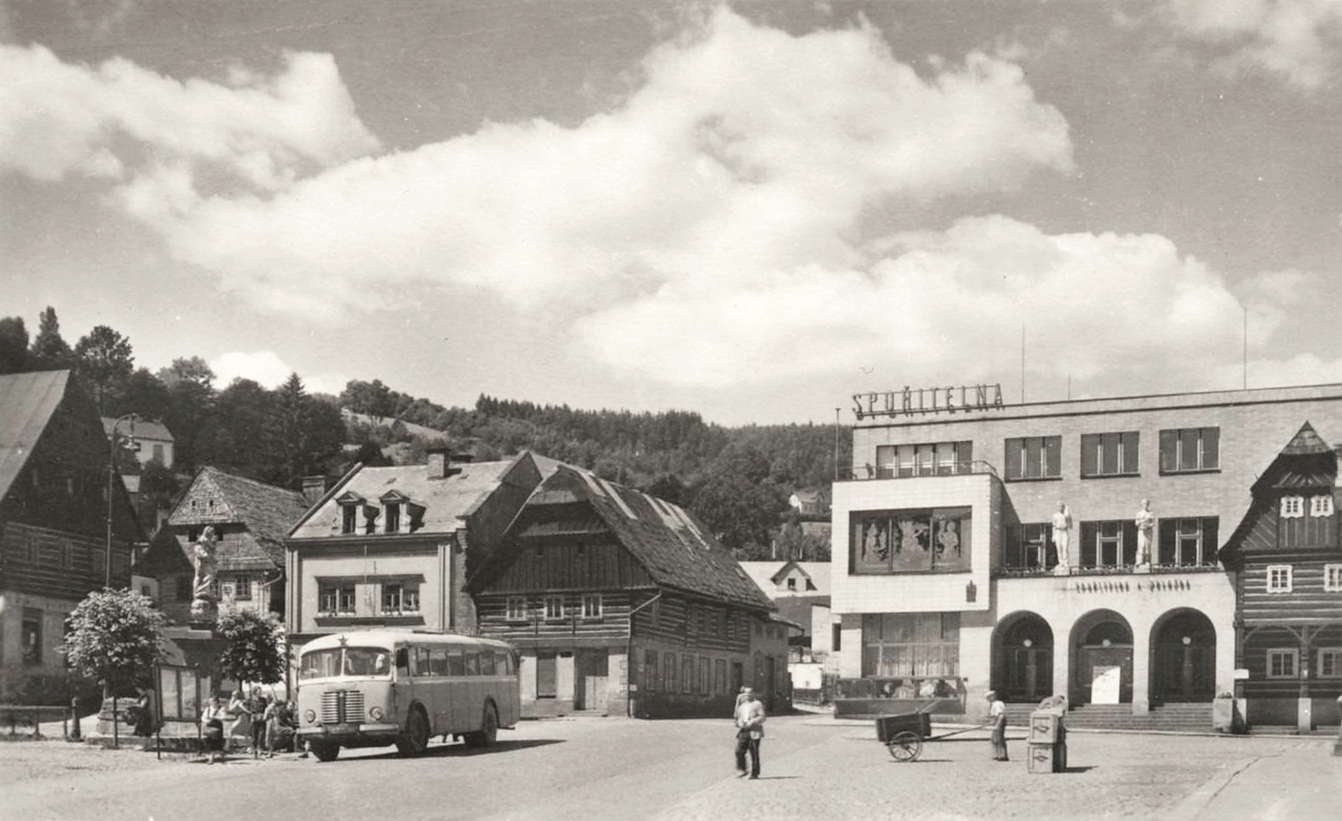 Železný Brod-1950  (archiv J.Peterka)