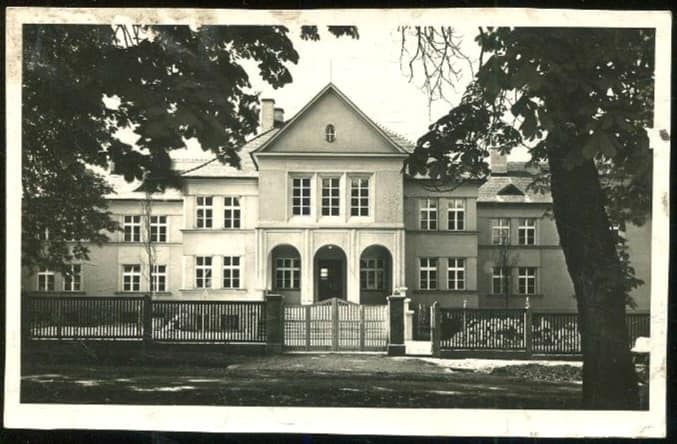 Frýdlant v Čechách a Okresní chorobinec.Foto G.Wurbs. (arcchiv V.Honzejk)