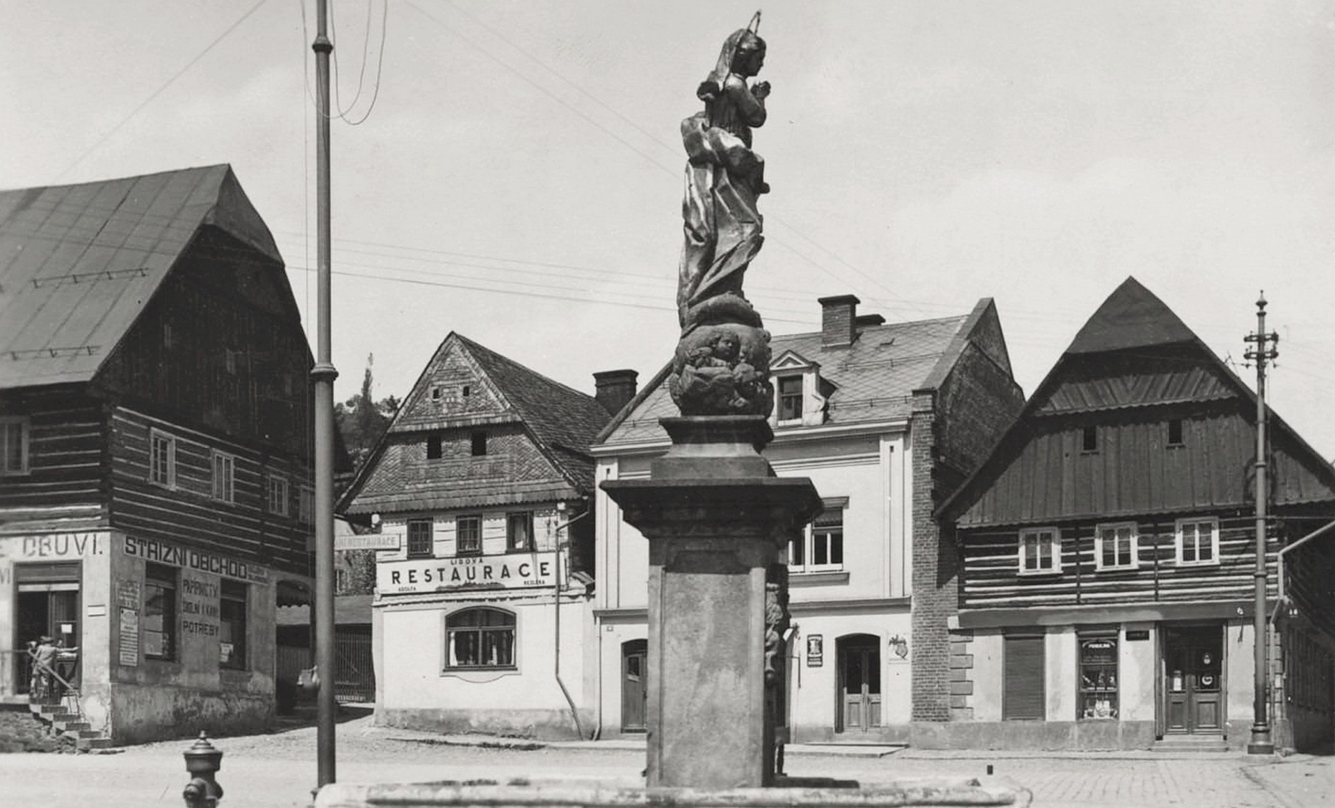 Železný Brod cca 1935 (archiv J.Peterka)