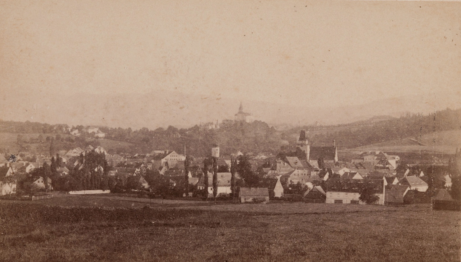 Frýdlant v roce 1885 (archiv J.Peterka)