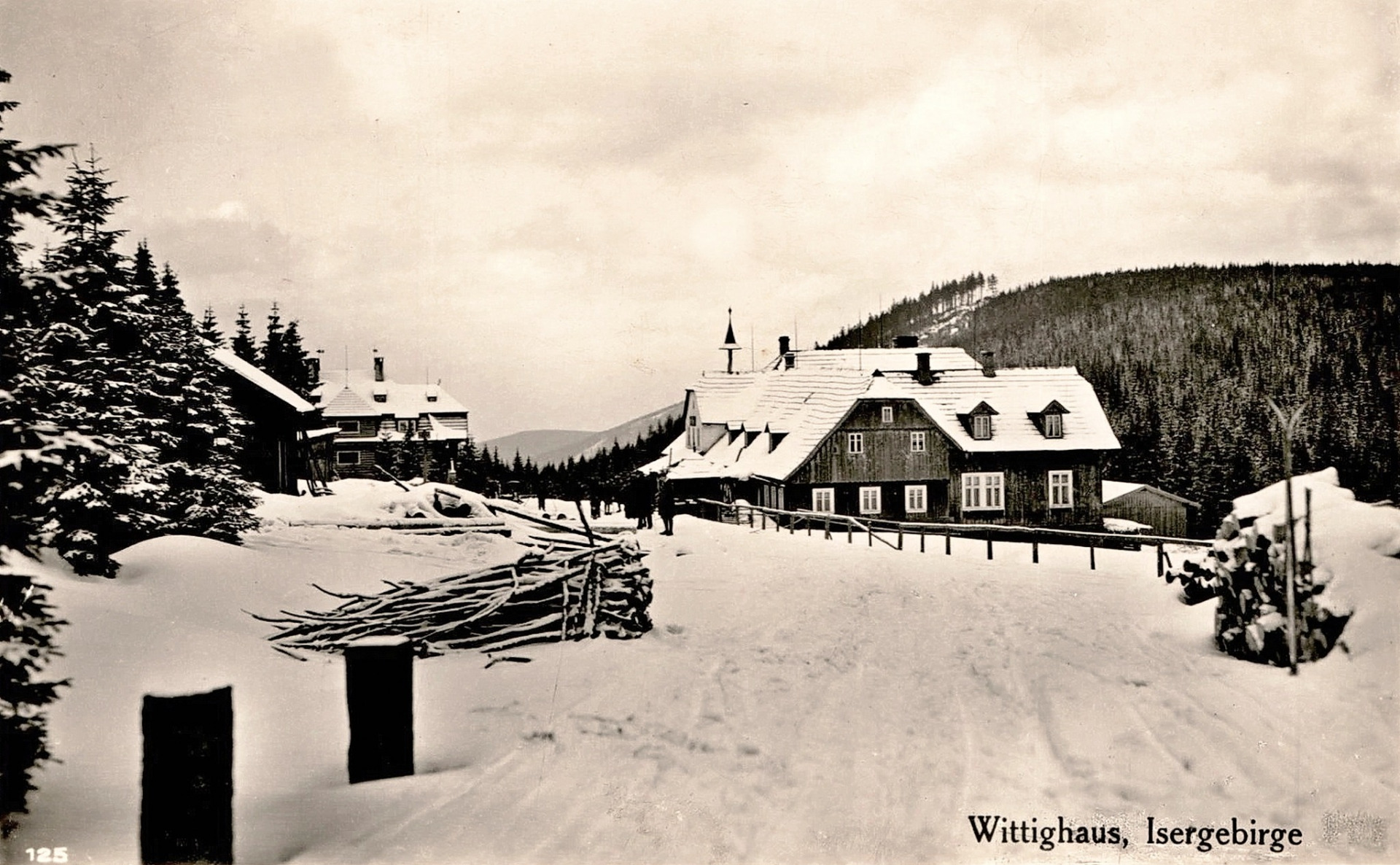Smědava (Wittighaus) 1930 (archiv J.Peterka)