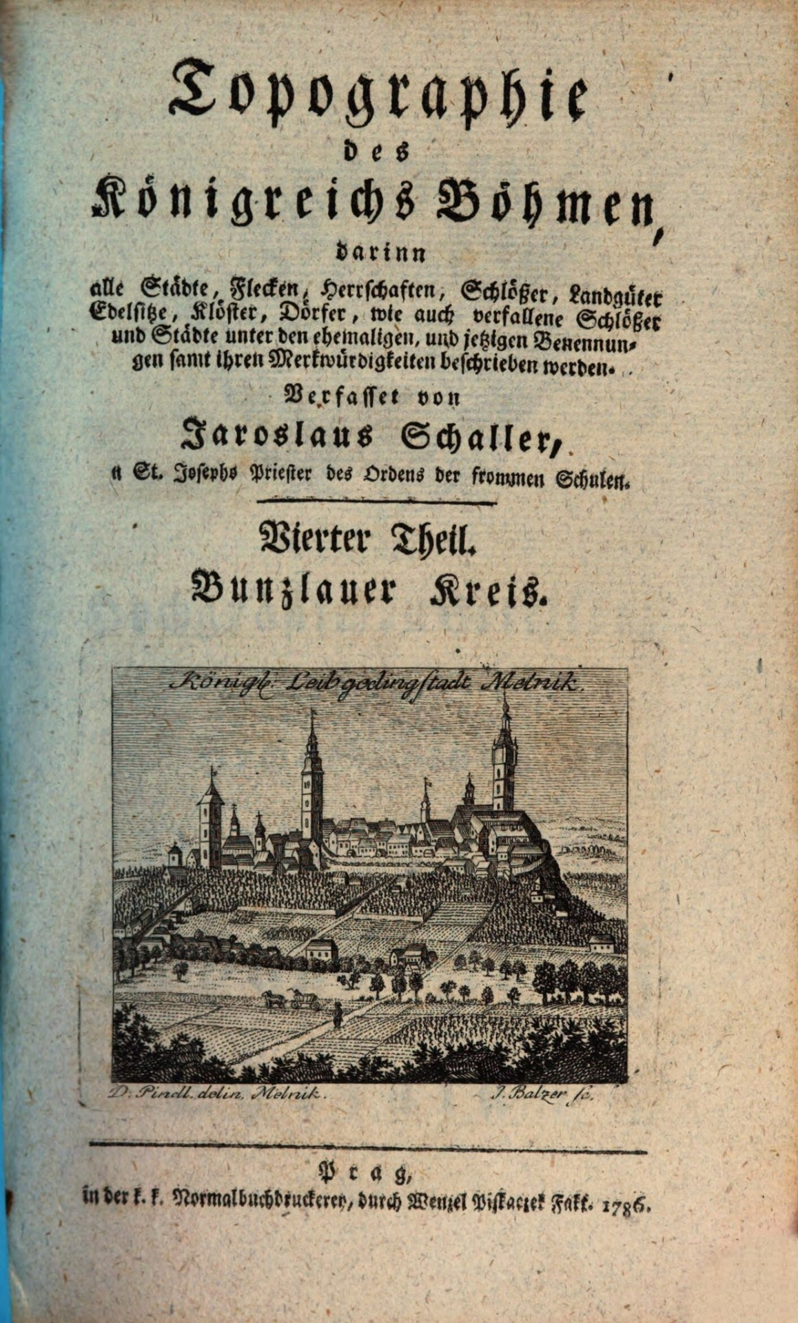 Jaroslav Schaller (1738–1809), autor jedné z nejstarších topografií českých zemí z konce 18. století, která zachycuje počátky rozvoje lázní v Libverdě právě díky Clam-Gallasům: „Lázeňské zařízení v Libverdě vděčí za své zlepšení a rozšíření hraběti Clam-Gallasovi.“ (Topographie des Königreichs Böhmen. Bunzlauer Kreis, Praha 1790.) Zdroj: https://www.digitale-sammlungen.de/