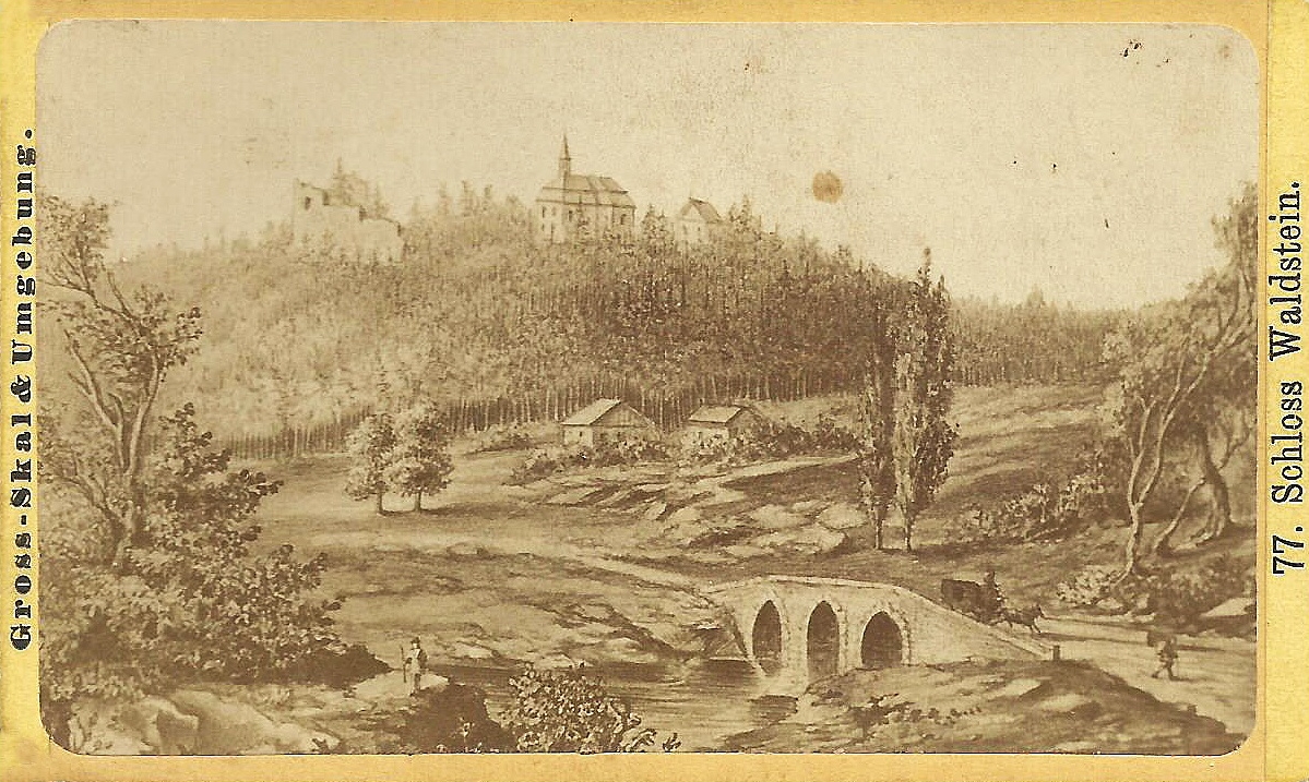 Valdštejn u Turnova, vizitka (archiv Zdeněk Zeman)