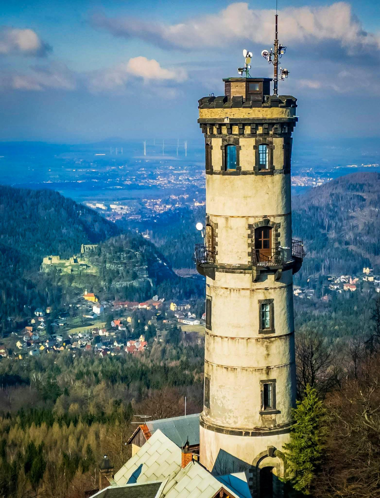 Hochwald ( Hvozd ) 749 m n. m. Lausitzer gebirge ( Lužické hory ) . (foto Matáš Gál)