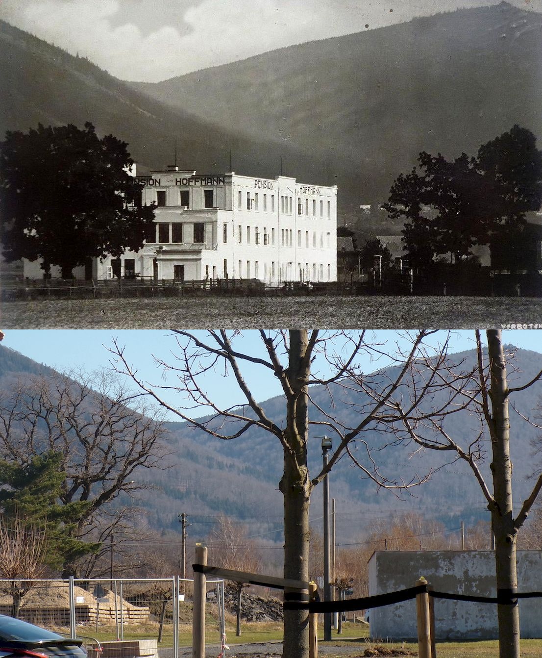 Hejnice - penzion Hoffmann  (archiv Josef Kutílek)