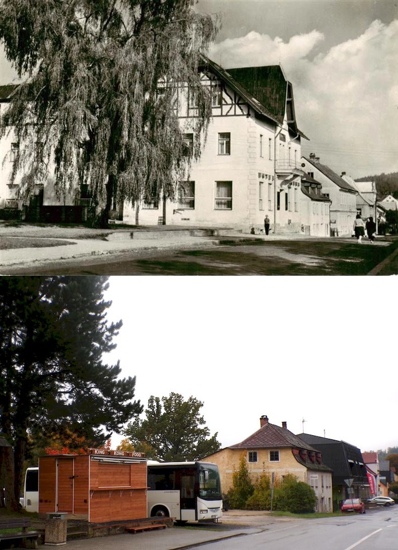 Hejnice - Klášterní ulice (archiv J.Kutílek)