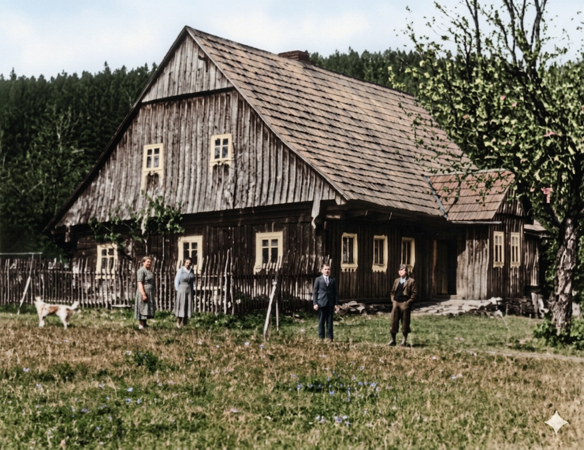 Hojerův dům (kolorováno)