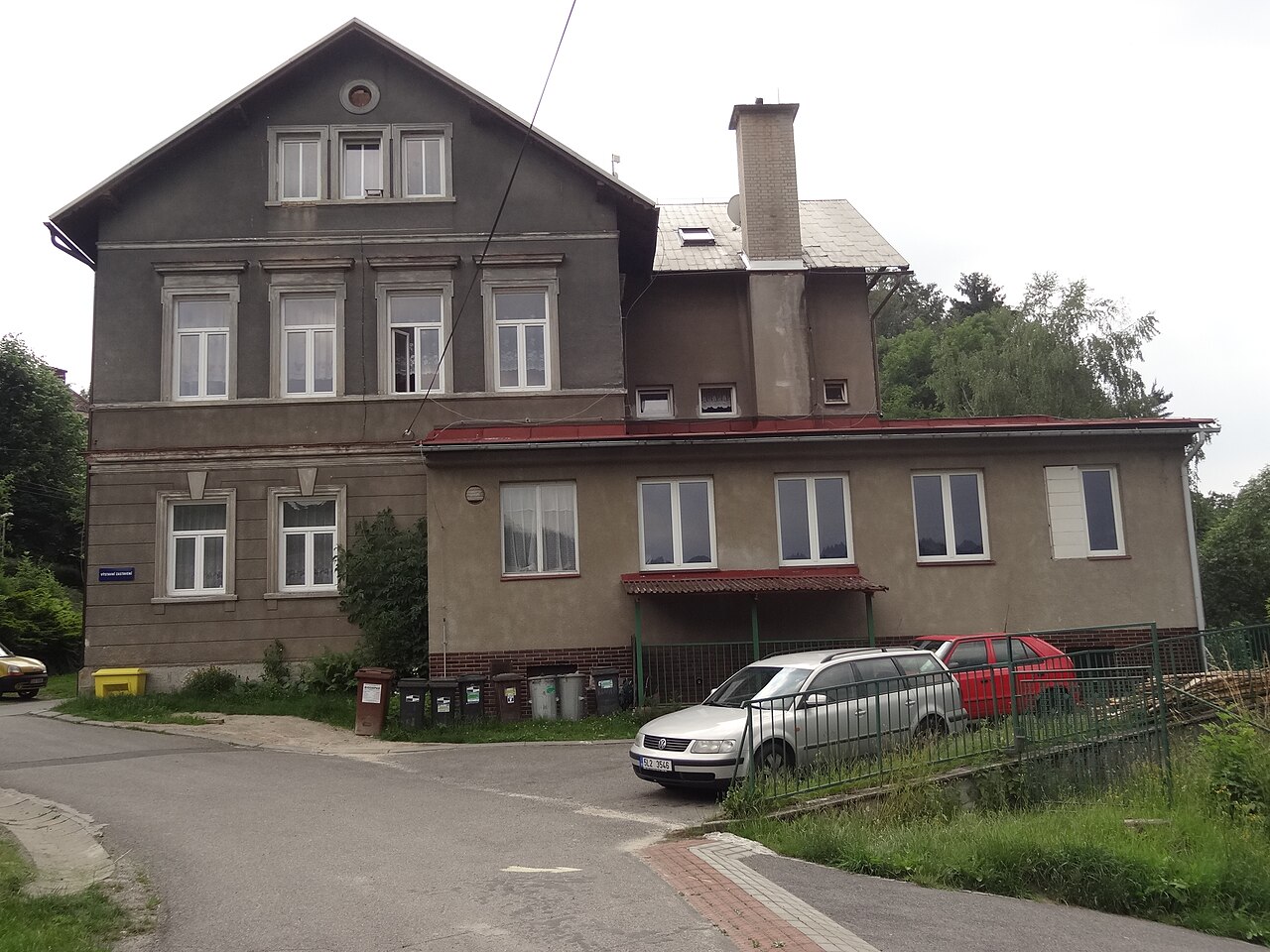 Obecní úřad a knihovna