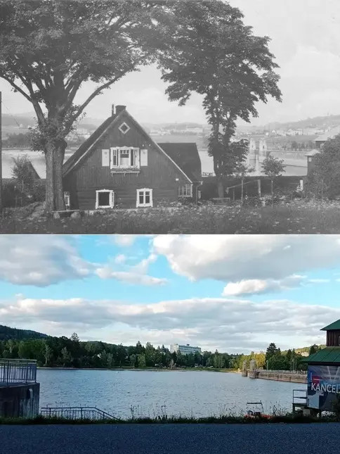 včera a dnes (archiv Zuzana Vykoukalová)