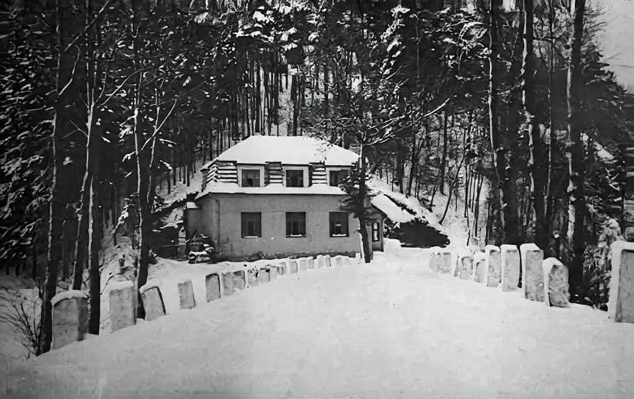 Vidlák restaurace. Kolem roku 1950. Zdroj fotohistorie.cz. 