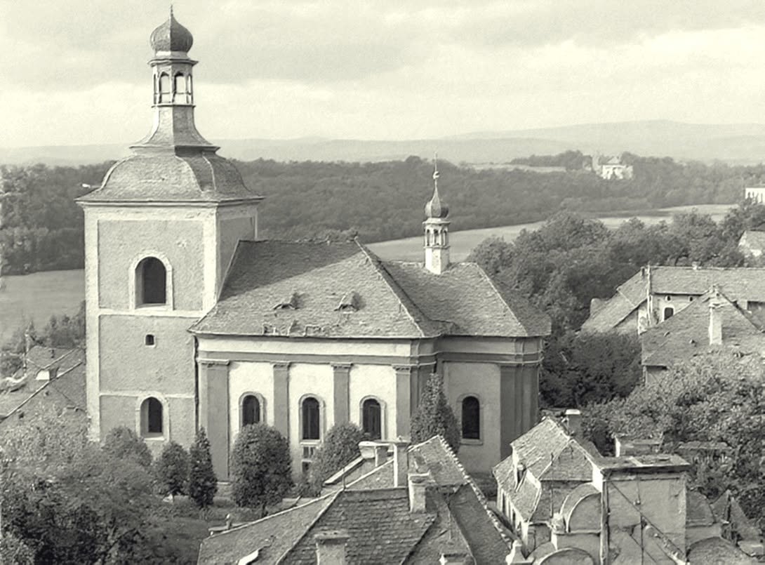 Turnov. Děkanský chrám sv. Mikuláše. (Ze seznamu kulturních památek z roku 1909.) (archiv Oskar Holata)