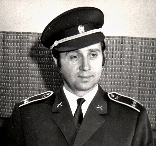 Pplk. Rudolf Žižka, ještě jako náčelník štábu 361. dělostřeleckého pluku.