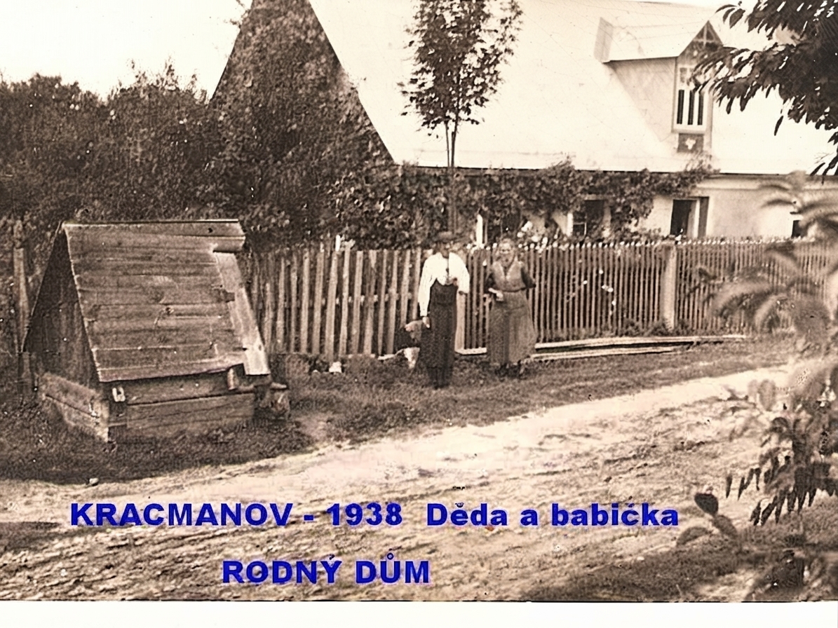 V Kracmanove se narodila v roce 1934 moje maminka (archiv Alena Bobková)