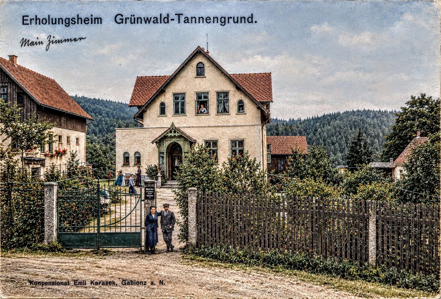 Mšeno 1911- zotavovna (archiv Tomáš Majerhofer)